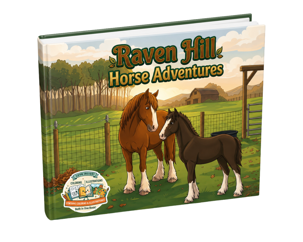 Raven Hill Horse Advventures - Book 1: Scarlett and Kashmir's First Adventure